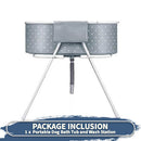 Portable Dog Bath Tub and Wash Station