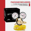 HVAC Nitrogen Regulator with Hose