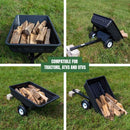 Poly Dump Cart for Lawn Tractor