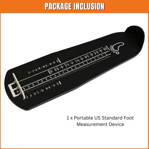 Portable US Standard Foot Measurement Device