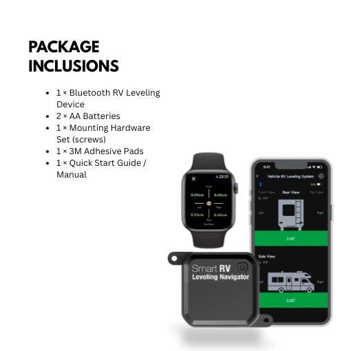 Real-Time Smart RV Leveling System