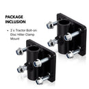 Tractor Bolt-on Disc Hiller Clamp Mount