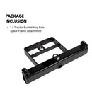 Tractor Bucket Hay Bale Spear Frame Attachment