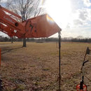 Tractor Bucket T-Post Driver Puller Attachment