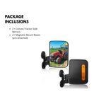 Universal Magnetic Side Mirrors for Tractors, Forklifts, Lawn Mowers