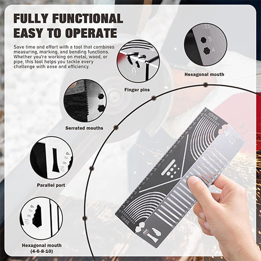 Metal Fabrication Angle & Arc Marking Tool