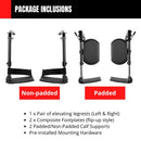 Wheelchair Elevating Legrests