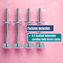 Scaffold Adjustable Leveling Solid Screw Jacks