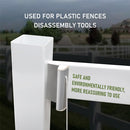 Vinyl Fence Removal Tool