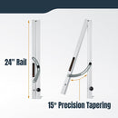 Table Saw Taper Jig Cutting Guide