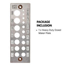 Heavy Duty Dowel Maker Plate
