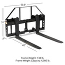 Heavy Duty Pallet Fork Frame Attachment