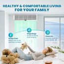 Indoor Air Curtain Fan