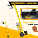 Industrial Two-Wheel Striping Spray Paint Wand