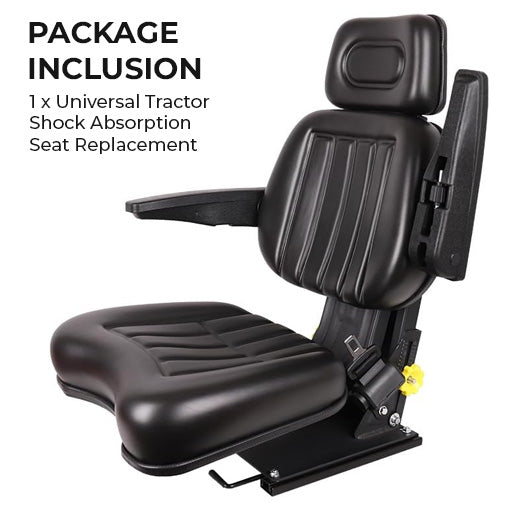 Universal Tractor Shock Absorption Seat Replacement