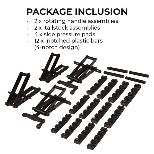 4-way Pressure Clamp Set