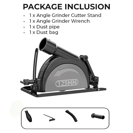 Angle Grinder Cutting Stand with Dust Collection