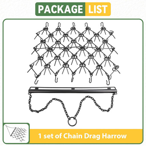 Heavy Duty Chain Drag Harrow
