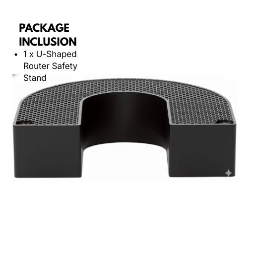 U-Shaped Router Safety Stand