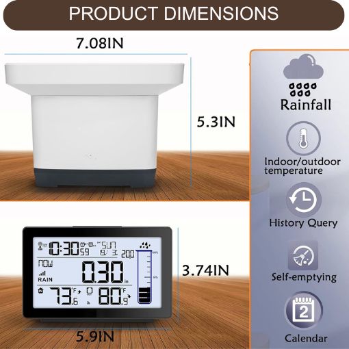 Wireless Digital Rain Gauge
