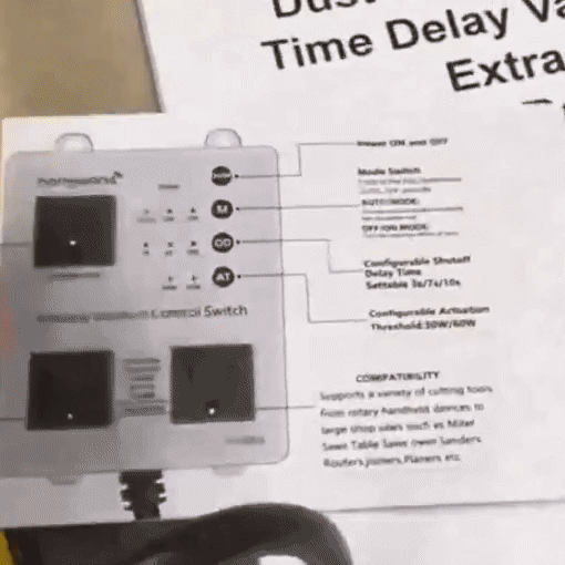Automatic Vacuum Switch with Remote