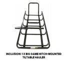 Big Game Hitch-Mounted Tiltable Hauler