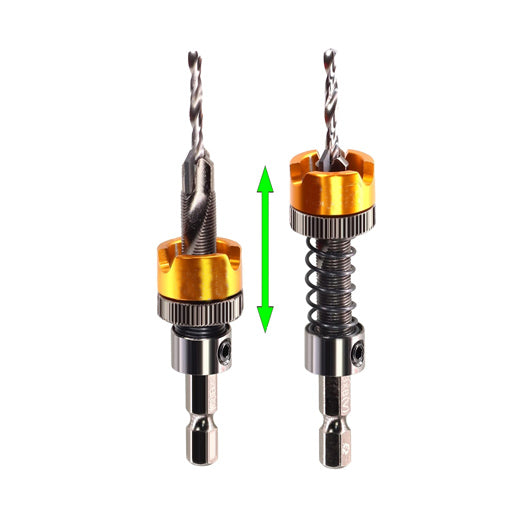 Adjustable Depth Countersink Drill Bit