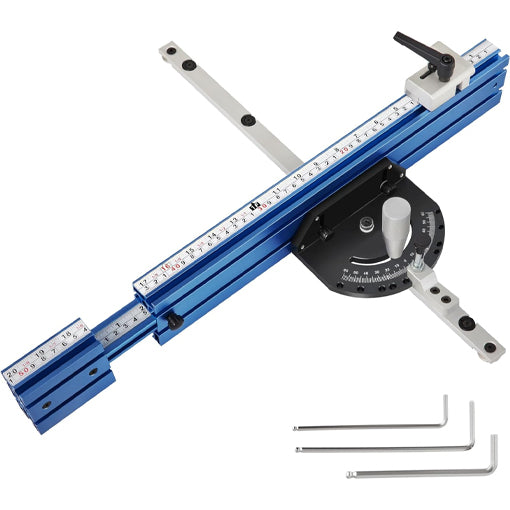 Extendable Precision Miter Gauge for Table Saws