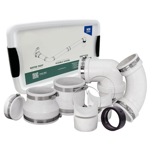 RV Sewer Waste Plumbing Connection System Kit