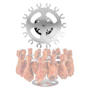 Rotating Chicken Grill Rack