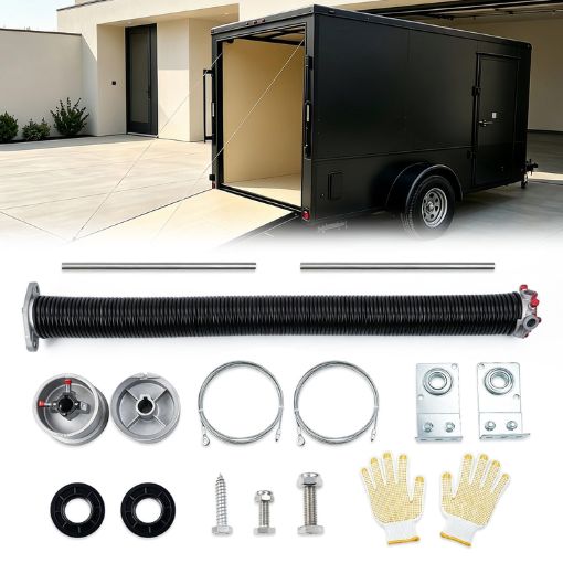 7FT Wide Cargo Trailer Ramp Door Spring Kit