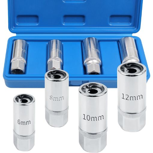 4-Piece 1/2" Drive Stud Extractor Set