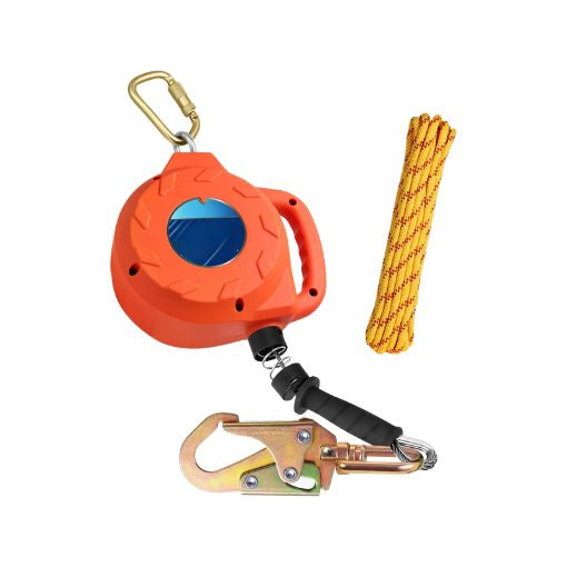 30ft Self-Retracting Fall Arrest Safety Lanyard