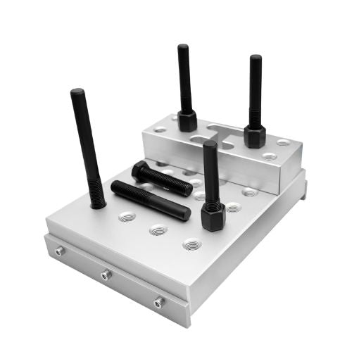 Bearing and Bushing Drill Press Support Block Plate Tool Set