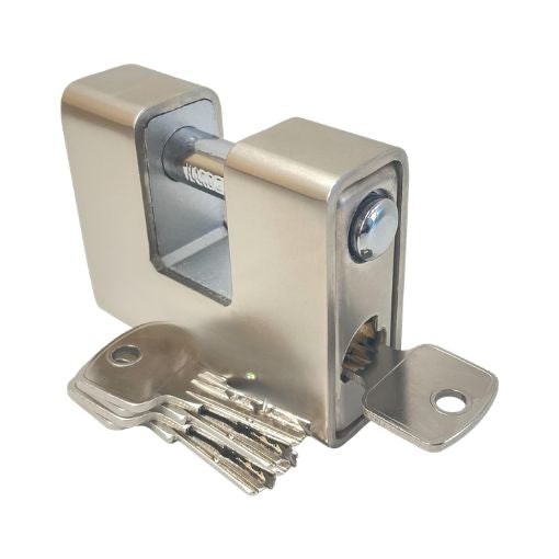 Shipping Container Heavy-Duty Stainless Steel D-Shaped Padlock
