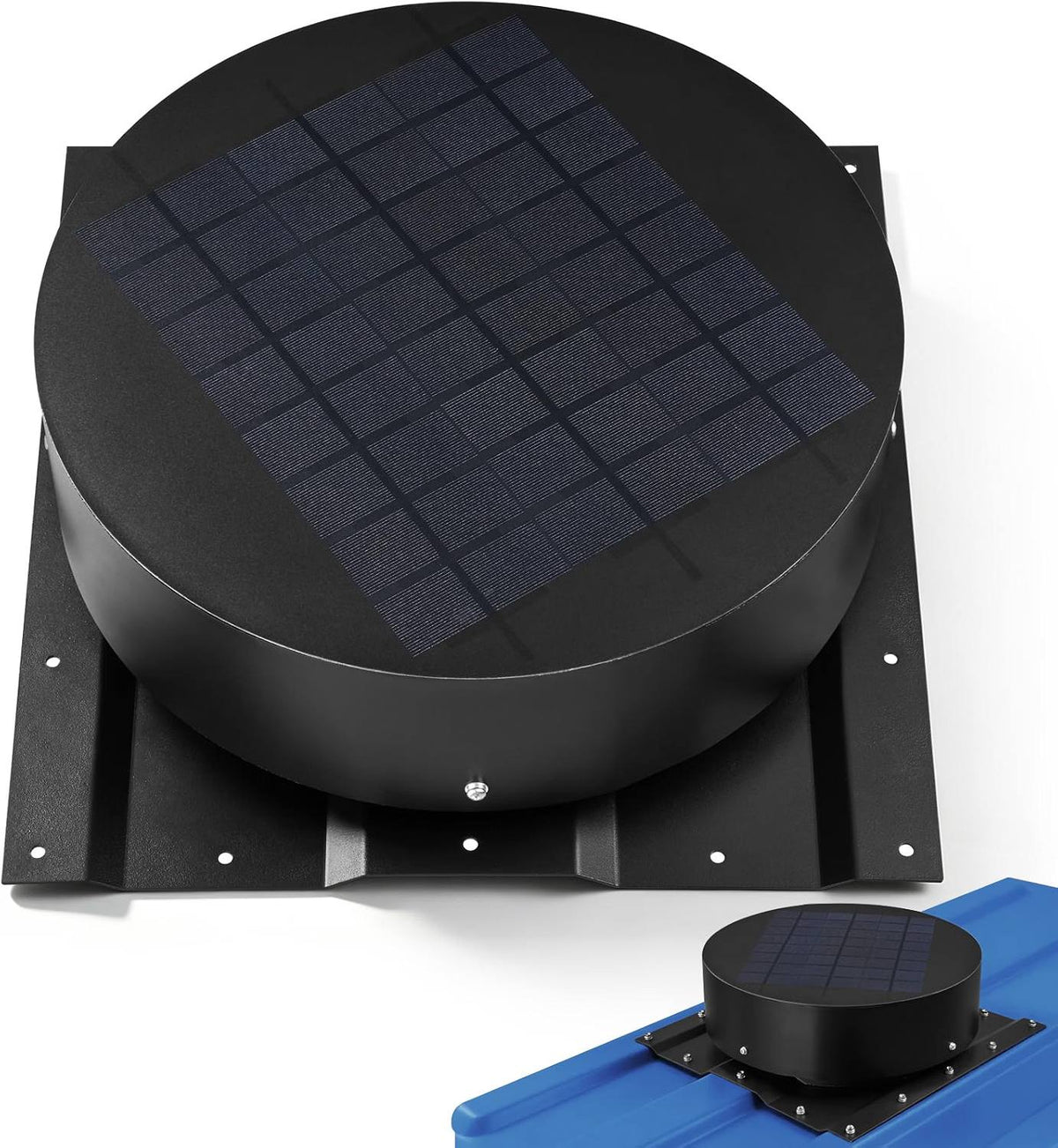 12W Shipping Container Solar Roof Vent Fan