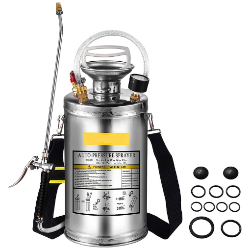 Hand Pump Sprayer With Pressure Gauge
