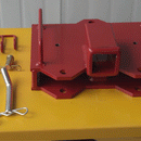 2-inch Forklift Trailer Hitch Receiver Attachment