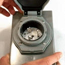 50 Amp Generator Power Inlet Box