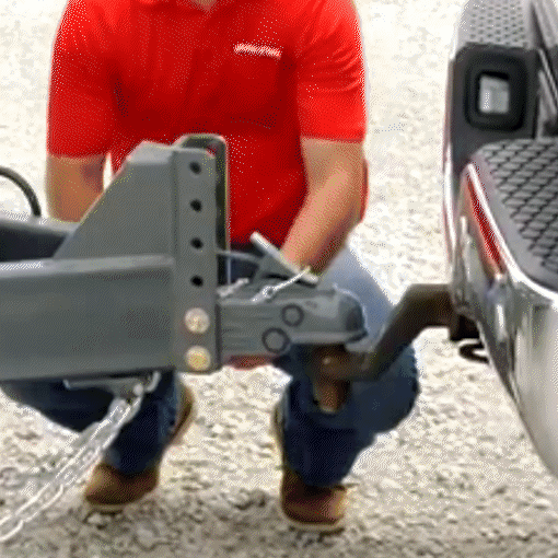 Adjustable Trailer Coupler and Channel Bracket Kit