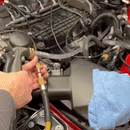 Heater Core Backflush Tool with Air