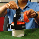 RV Sewer Hose Fastening Device