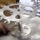 Rotating Chicken Grill Rack