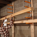 Wood Organizer & Lumber Rack Wall Mount