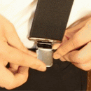 2-Inch Adjustable Pin Clip Suspenders