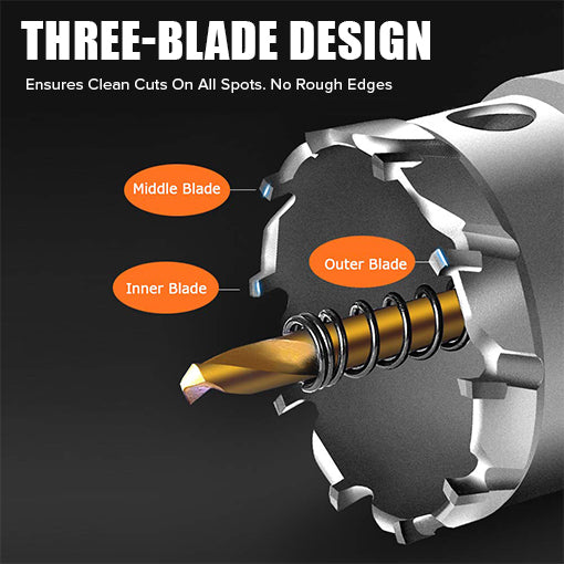 12 PCS Hole Saw Kit