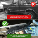 1-3" Torsion Bar Keys with Shock Extenders Brackets