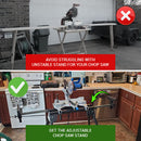 Adjustable Chop Saw Stand