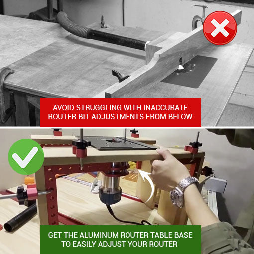 Aluminum Router Table Base