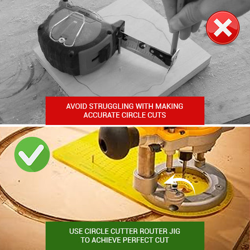 Circle Cutter Router Jig